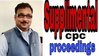 SUPPLIMENTARY PROCEEDINGS, SEC.94/95 ORDER 38,39,40