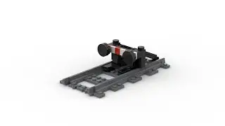 Lego Train Buffer Stop Build(97)