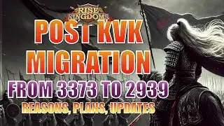 POST-KVK Migration Update! Moving away from 3373 to 2939 | Rise of Kingdoms