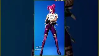 Fortnite Poki Tiktok Emote With Cute Drop Dee Skin Thicc 🍑😜😍🔥