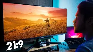 My ULTRAWIDE Monitor Setup - Is it worth it? 🖥 Samsung ViewFinity S50C Review