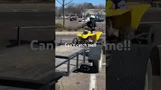 Quad at Walmart #mississippi #hernando #honda #400ex #walmart  #viral #police #chase