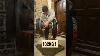 Tried 102KG/225lb Wrist Curl PR! #armwrestling #wristcurl