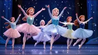 Frozen Ballet Journey Elsa Anna Daughters Dance Transformation | Disney Song