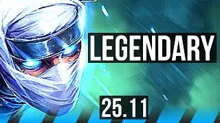 ZED vs VEIGAR (MID) | Legendary | EUW Master | 25.11