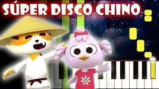 Súper Disco Chino | Piano Cover | Tutorial | Karaoke