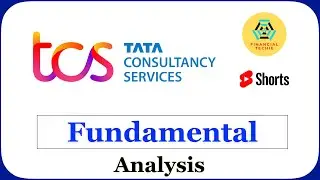 TCS Fundamental Analysis #FinancialTechie #shorts