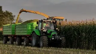 Kiszonka z Kukurydzy 2020||10 Ciągników||Deutz-Fahr|Fendt|John Deere|Case|Krone|Ursus||Wielkopolska