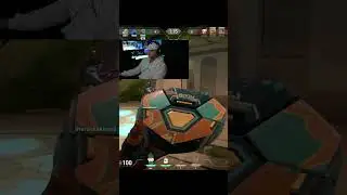 Raze's sachels foil Sage's wall squeeze at Lotus Spawn #valorantclips #valorant#valoranthighlights