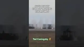SPECIAL OPS CV-22B OSPREY LIVE COMBAT TRAINING LIVE AMMO FIRING HOLBEACH AIR WEAPONS RANGE #COMBAT