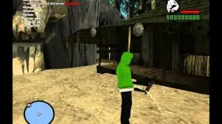GTA San Andreas SA-MP B.A.S.E Jump (Cave)