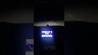 Night travel video | night view in highway | travel in car | travel short video #short #youtube