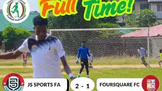 Action thrilled pack on and off the pitch highlights reel JS SPORTS FA vs FOURSQUARE FC