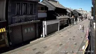 埼玉県川越市大正浪漫夢通りライブカメラ Saitama Kawagoe Live camera.World.cam