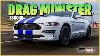 Mustang GT forza horizon 5 Drag Tune