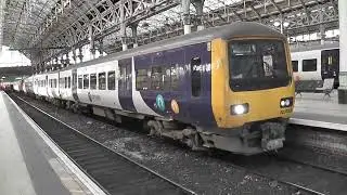 Northern Class 323233 Departure Manchester Piccadilly for Crewe via Manchester Airport