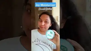 Joy Hydra Refresh Ultra Light Gel Moisturizer *honest review #shorts #moisturizer #joymoisturizer