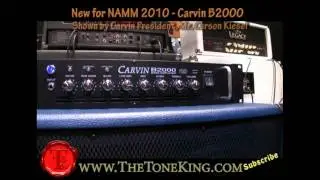 Carvin B2000 Bass Amp shown by Carson Kiesel - NAMM 2010 10
