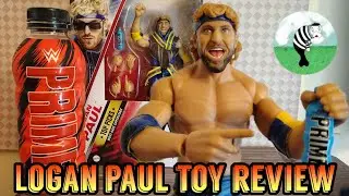 WWE Logan Paul x Prime Mattel Action Figure Toy Review and Unboxing