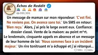 Ma mère m'a laissé un message vocal disant 