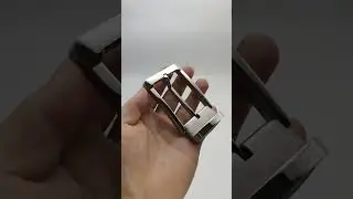 Stainless Steel Pin Buckle With Screw Clamp #carosung #buckle #beltbuckle #stainlesssteel #hardware