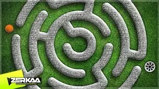 GIANT STONE MAZE! (Golf It)