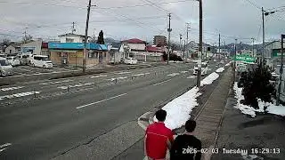山形県山形市南館国道348号線ライブカメラ Yamagata Yamagatashi Live camera.world.cam
