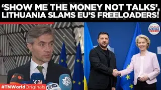 LITHUANIA&rsquo;s Brutal Reality Check For Europe On Ukraine Funding GOES VIRAL!