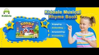 Kiddale Farm Animal Rhymes Musical Sound Book for 1+ Year Old|Interactive Touch n Play Sound Book