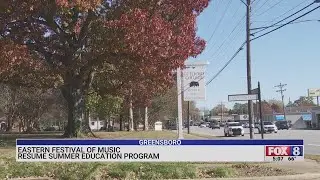 Eastern Festival of Music resumes summer education program