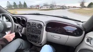 2005 PT Cruiser Start up, top operation, & test drive