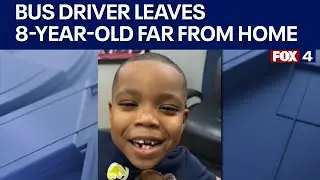 Fort Worth ISD student, 8, dropped off far from home; district blames bus driver shortage
