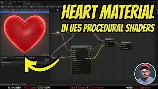 Heart Shape Material in Unreal Engine