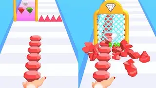 Gem Stack - Gameplay Walkthrough Level #1-5 #GemStack
