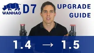 How to:  Wanhao D7 1.4 to 1.5 upgrade kit