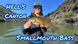 Hells Canyon Small Mouth Bass, Jerk Baits In April