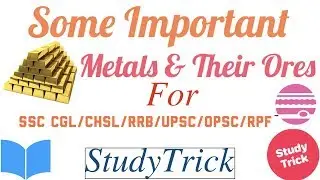 Important Metals And Their Ores | Important Ores Of Metals | Ores Of Different Metals