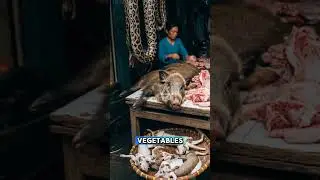 Real-Life Scene From Asia&rsquo;s Wild Meat Market   #asiamarket #documentary #streetfood
