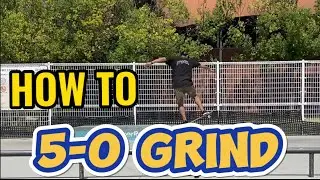 【HOW TO】５−０ グラインド！2種類の５−０の解説をしてます！