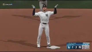 MLB the show 25 - Aaron judge perfect perfect 2 home run game, bellinger 2 hrs (online rated)