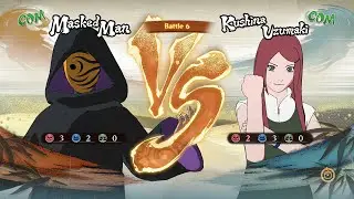 Naruto Shippuden: Ultimate Ninja Storm 4, Masked Man VS Kushina Uzumaki!