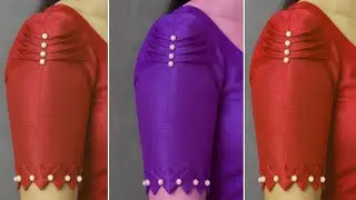 🎊Latest new Puff Sleeves | Blouse Sleeves design | Blouse Sleeves cutting and stitching