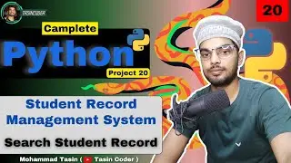 Search Student Records by Roll No, Name, Email in Python | File Handling Project &ndash; Part 5
