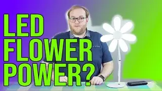 KIWI Design L1 - Flower LED Video Light / ring light / desk light? All style no substance?
