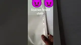 Siyaram 💯 brand fabric wholesale madina market Hyderabad #shorts #trending #ytshorts #youtubeshorts
