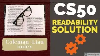 CS50 readability solution (Week 2 pset2)