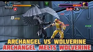 Archangel VS Wolverine - MCOC || Dupped AA is Best || Mutant Path || Event Quest || Easiest Solo