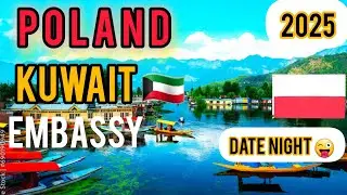 Kuwait 🇰🇼 to 🇵🇱 Poland  l  work  permit  l  VISA   2025 Poland 😭😭