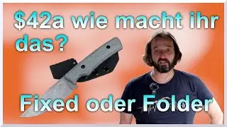 $42a wie geht ihr damit um?🔪🧊tragt ihr kleine Fixed?🧊🔪Forge Works Beaver