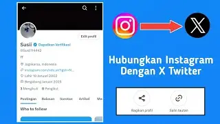 Cara Menambahkan Instagram Ke Bio X Twitter